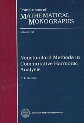 Nonstandard Methods in Commutative Harmonic Analysis