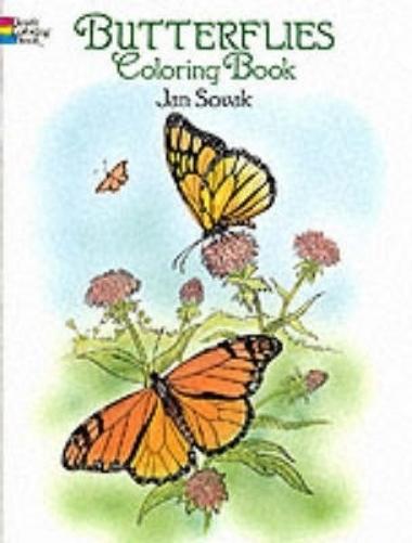 Jan Sovak Butterflies Coloring Book – Rarewaves.com