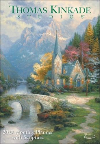 Thomas Kinkade Studios® 2027 Monthly Pocket Planner Calendar with Scripture