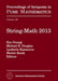 String-Math 2013