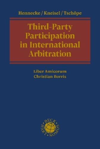 Third-Party Participation in International Arbitration