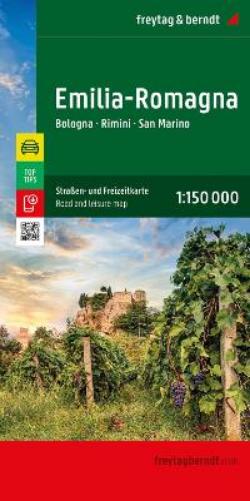 Emilia - Romagna Road and Leisure Map