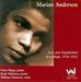 Marian Anderson - Rare and Unpublished Recordings 1936-1952