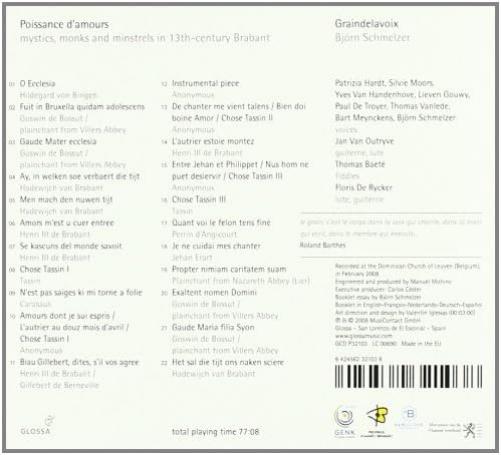 Poissance D'amours (Schmelzer, Graindelavoix)