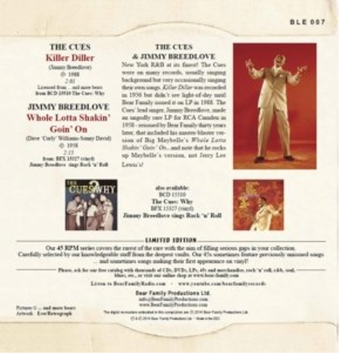 Killer Diller / Whole Lotta Shakin Goin on