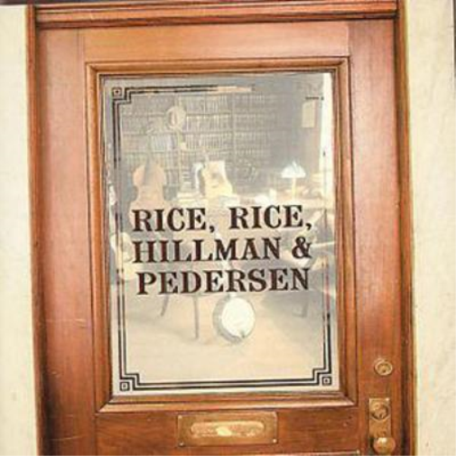 Rice, Rice, Hillman & Pedersen