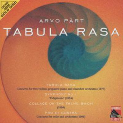 Arvo Part: Tabula Rasa