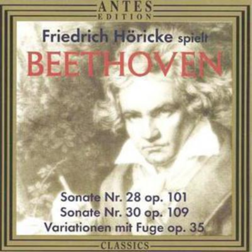 Piano Sonatas Op.101,109, 35 (Horicke)