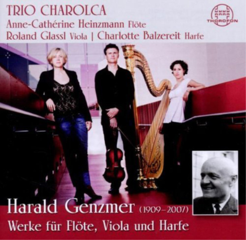 Harald Genzmer: Werke Für Flöte, Viola Und Harfe