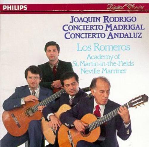 Rodrigo-Concierto Madrigal/Andaluz -Los Romeros