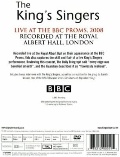 The King's Singers - Live at the BBC Proms