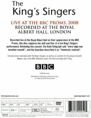 The King's Singers - Live at the BBC Proms