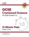 GCSE Combined Science: AQA 10-Minute Tests - Higher (includes answers)
