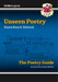 GCSE English Edexcel Unseen Poetry Guide includes Online Edition