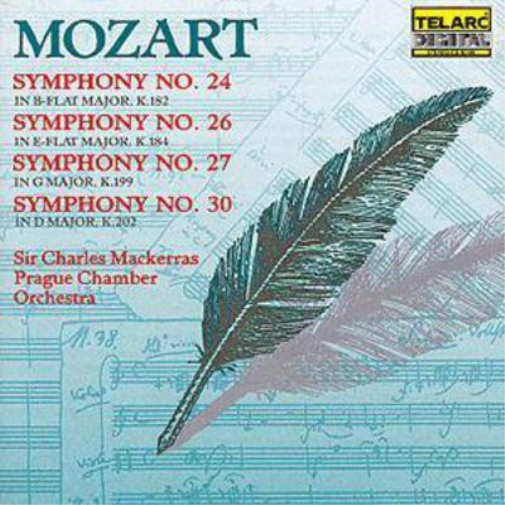 Symphonies Nos. 24, 26, 27 and 30 (Mackerras, Prague Co)