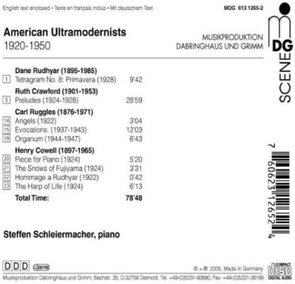 American Ultramodernists
