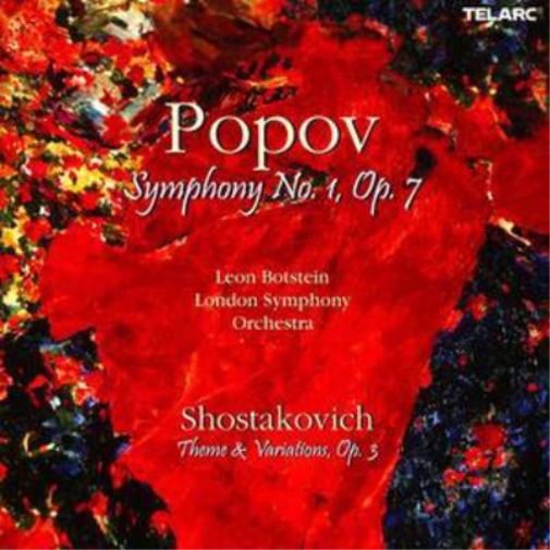 Symphony No. 1/theme and Variations, Op.3 (Botstein, Lso)