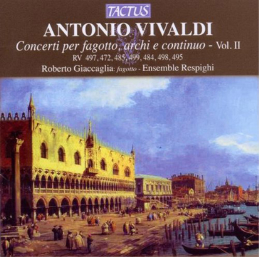 Antonio Vivaldi: Concerti Per Fagotto, Archi E Continuo - Volume 2