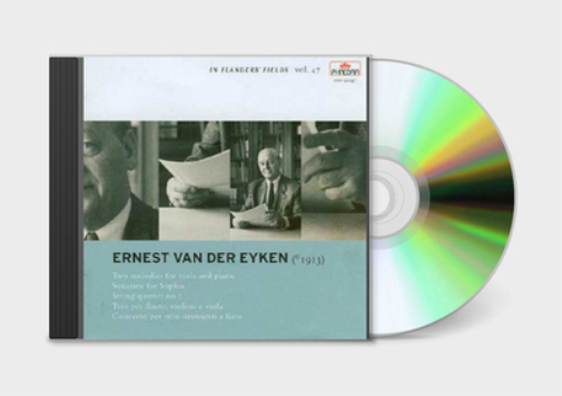 Ernest Van Der Eyken: Two Melodies for Viola and Piano/...