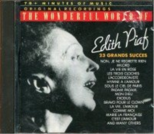 Edith Piaf - The Wonderful; World of Edith Piaf: 23 G
