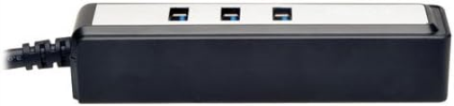 Tripp Lite 4-Port Portable USB 3.0 Superspeed Mini Hub with Built In Cable (U360-004-MINI) 4-Port Portable Hub