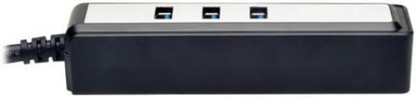 Tripp Lite 4-Port Portable USB 3.0 Superspeed Mini Hub with Built In Cable (U360-004-MINI) 4-Port Portable Hub