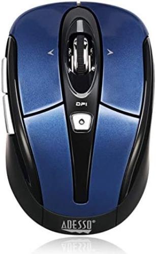 ADESSO IMOUSE S60L WRLS OPTICAL NANO MOUSE BLU SCALABLE DPI 800/1600 6BTN DESIGN