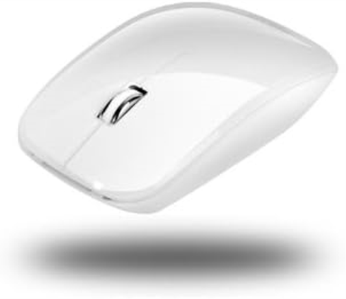 Adesso iMouse M300W - Ratón (Óptico, Bluetooth, 1000 dpi, Blanco)
