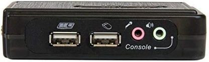 StarTech.com Kit commutateur KVM USB VGA à 2 ports avec audio et câbles - Switch écran clavier souris - Noir (SV211KUSB)