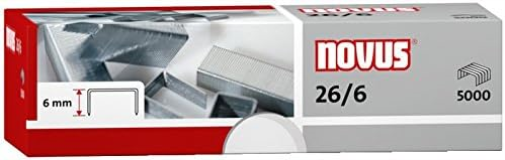 Novus 26/6 Staples (Box of 5000
