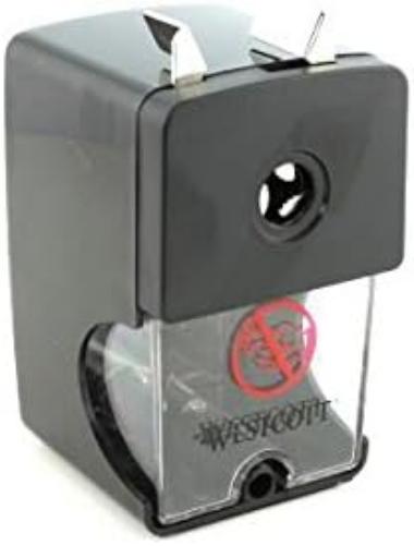 Westcott Pencil Sharpener - Black, E-14216 00