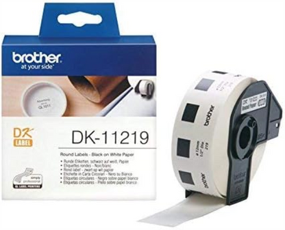 BROTHER Label Roll, Black