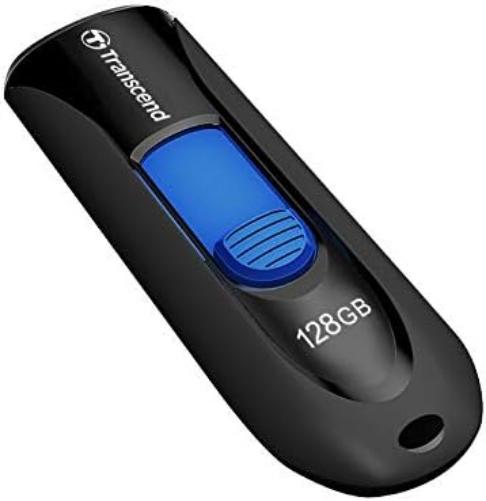 Transcend 128GB JetFlash 790 USB 3.1 Gen 1 Flash Drive (USB Stick) Black TS128GJF790K