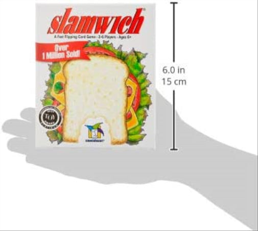 Gamewright | Slamwich | Card Game | Ages 6+ | 2-6 Players | 20 Minutes Playing Time