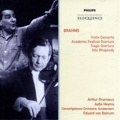 Brahms: Violin Concerto/Academic Festival Overture/...: Tragic Overture/Alto Rhapsody