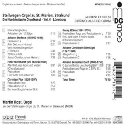North German Organs Vol. 4, Luneburg