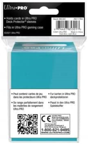 Ultra Pro UPR85301 Deck Box, Light Blue