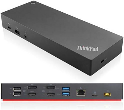 Lenovo 40AF0135EU - Base (Alámbrico, 10,100,1000 Mbit/s, Negro, 0-35 °C, 210 mm, 80 mm