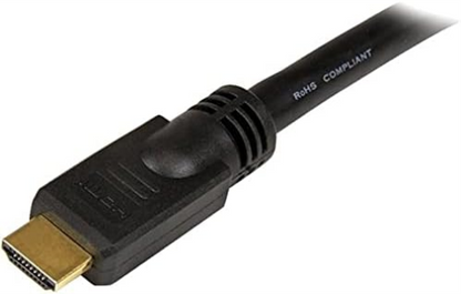 StarTech.com 15m High Speed HDMI Cable M/M - 4K @ 30Hz - No Signal Booster Required - HDMI to HDMI - Audio/Video - Gold-Plated (HDMM15M