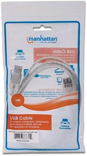 Manhattan 336314 Hi-Speed USB 2.0 Verlängerungskabel ( Typ A Stecker - Typ A Buchse ) 1,8 m silber