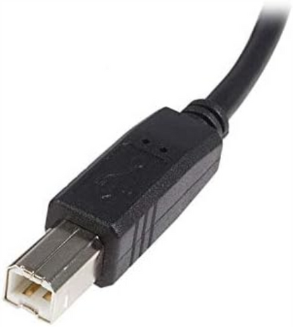 StarTech.com 1m USB 2.0 A to B Cable - M/M - 1 Meter USB Printer Cable Cord (USB2HAB1M