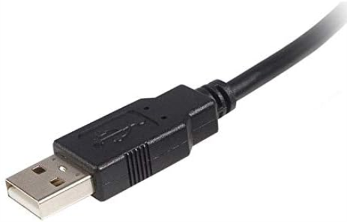 StarTech.com 1m USB 2.0 A to B Cable - M/M - 1 Meter USB Printer Cable Cord (USB2HAB1M