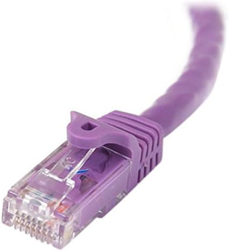 StarTech.com 7m Purple Cat5e Patch Cable with Snagless RJ45 Connectors - Long Ethernet Cable - 7 m Cat 5e UTP Cable (45PAT7MPL