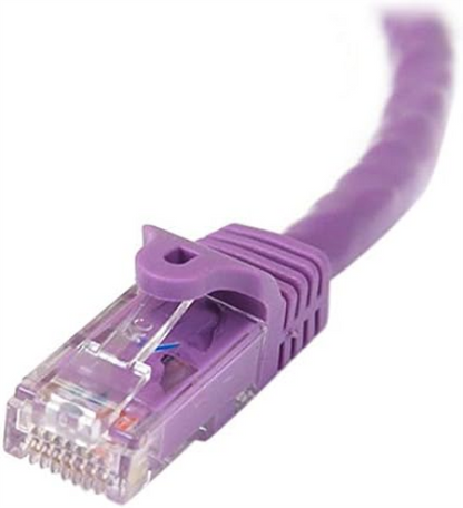StarTech.com 7m Purple Cat5e Patch Cable with Snagless RJ45 Connectors - Long Ethernet Cable - 7 m Cat 5e UTP Cable (45PAT7MPL
