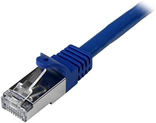StarTech.com N6SPAT2MBL - Cable de red (2 m, cat6, Ethernet, sin enganche) color azul