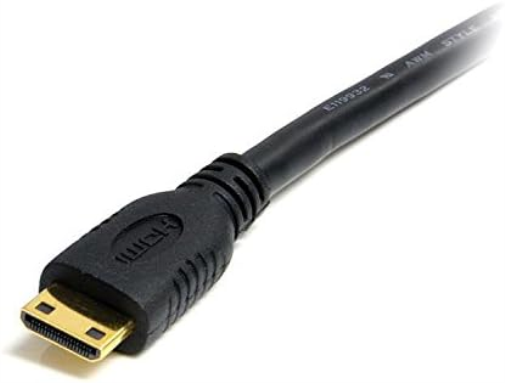 StarTech.com Câble HDMI haute vitesse avec Ethernet de 2 m - HDMI vers HDMI Mini - M/M (HDACMM2M