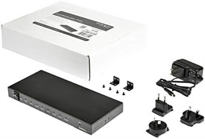 Startech.Com 4K 60Hz Hdmi Splitter - 8 Port - Hdr Support - 7.1 Surround Sound Audio - Hdmi Distribution Amplifier - Hdm