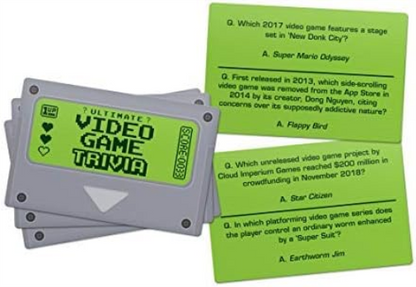 Professor PUZZLE Video Game Trivia - 300 Question Video Game Trivia Quiz Game for the whole family