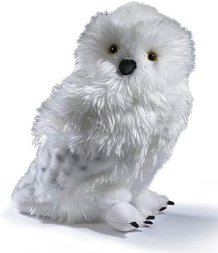The Noble Collection Hedwig Plush In Tray Officially Licensed 12in (30cm) Harry Potter Toy Dolls Snowy Owl Plush - For Kids & Adults