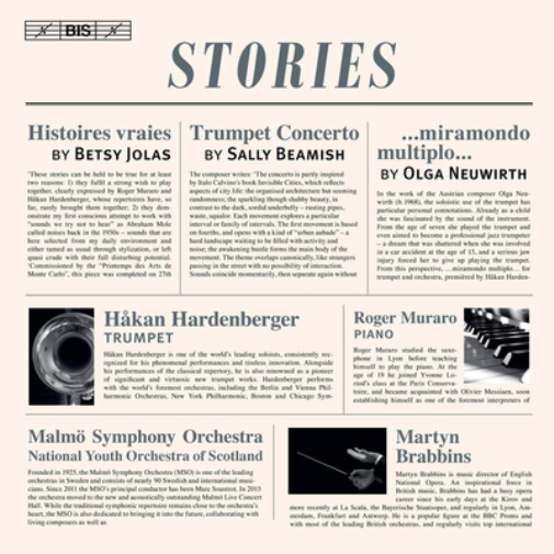 Stories: Betsy Jolas: Histoires Vraies/Sally Beamish: Trumpet...